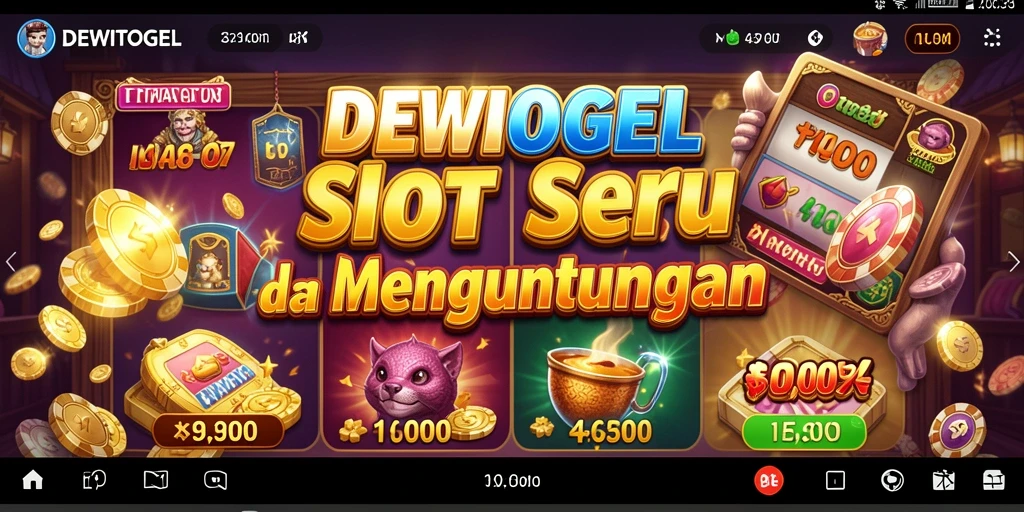 Tampilan menarik dari gameplay DEWITOGEL saat bermain slot.