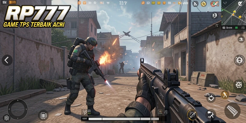 Tampilan seru dari gameplay RP777 yang menegangkan.