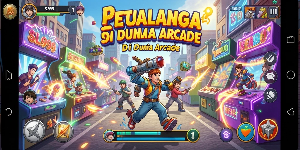 Tampilan gameplay seru dari SL999 yang penuh tantangan.